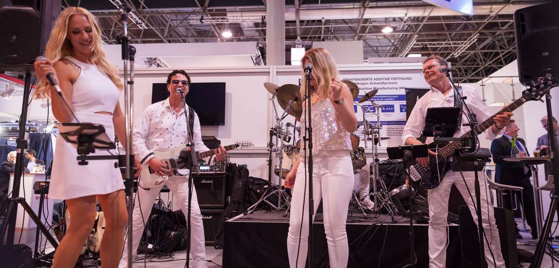Messe Partyband Duesseldorf Live bei Standparty
